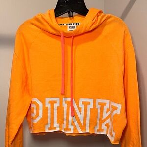Victoria's Secret PINK Vibrant Orange Hoodie